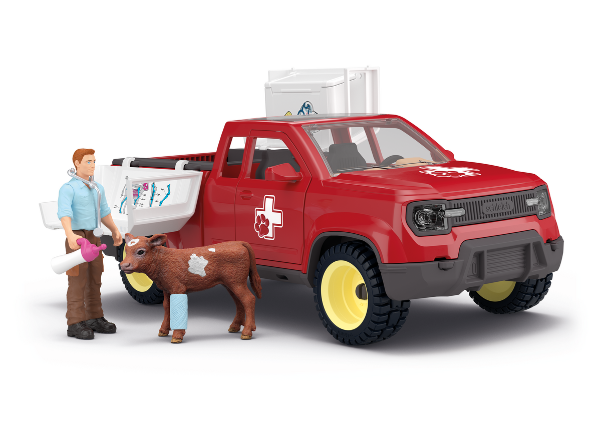 Veterinarian Pick-up at the Farm