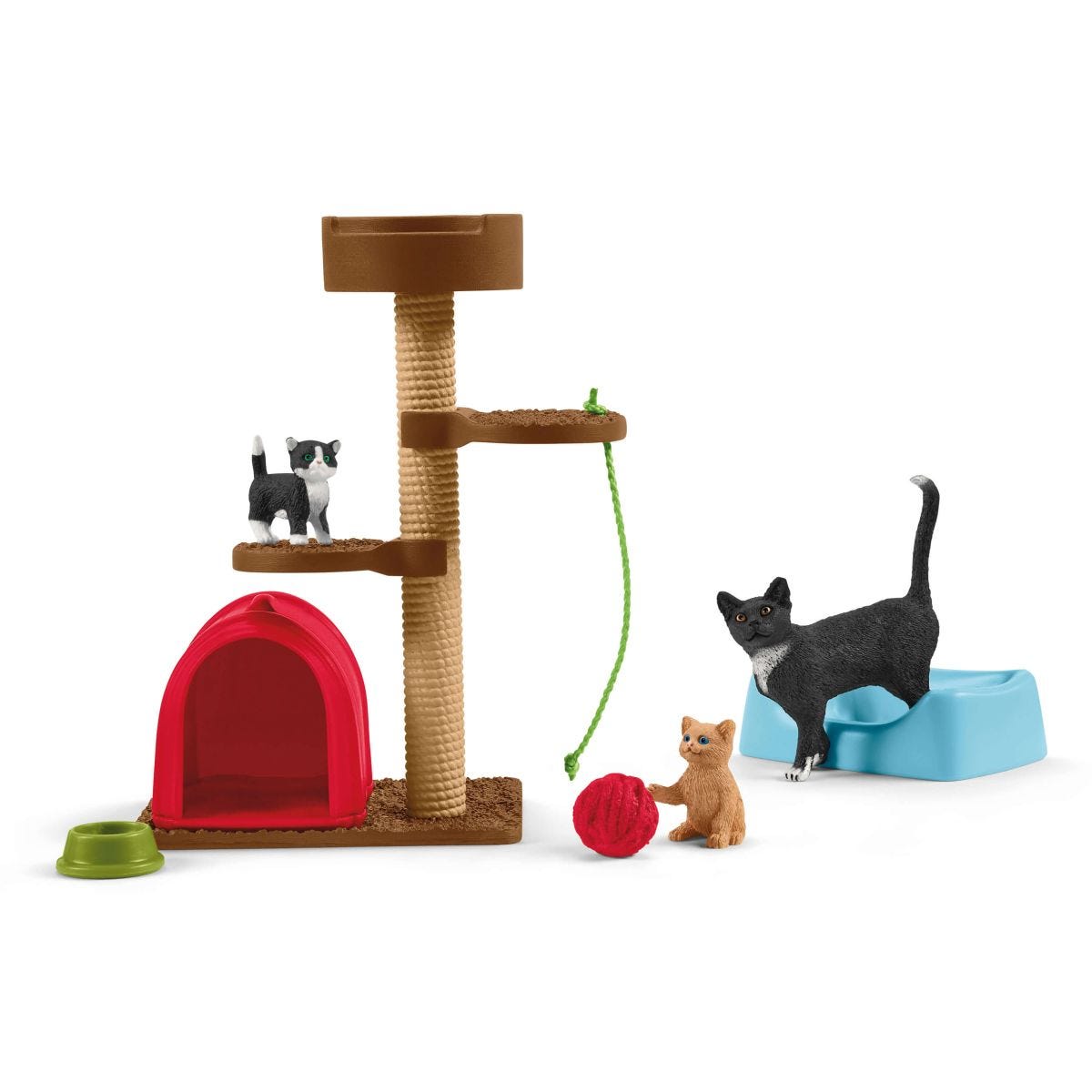 SCHLEICH - FIGURINE de l'univers des animaux de la ferme - Chat SCHLEICH - FIGURINE de l'univers des animaux de la ferme - Chat