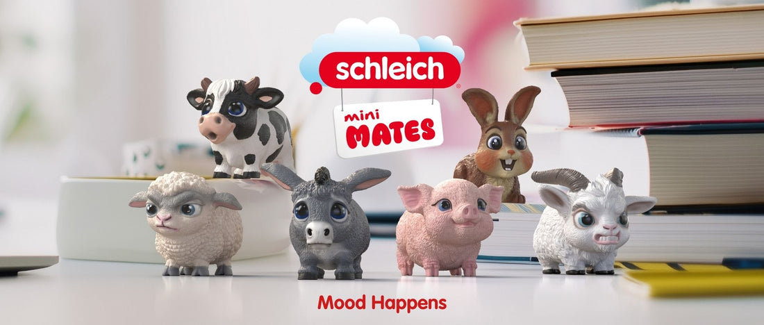 🐾 5-Minute Play Idea: Mood Spotters with SCHLEICH® mini MATES