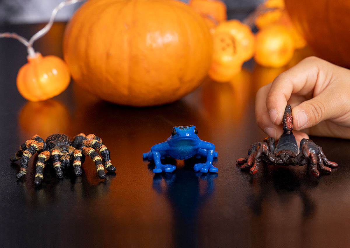 青柳様 オリジナルドール Blue Poison Dart Frog 14864 | Schleich USA Inc.