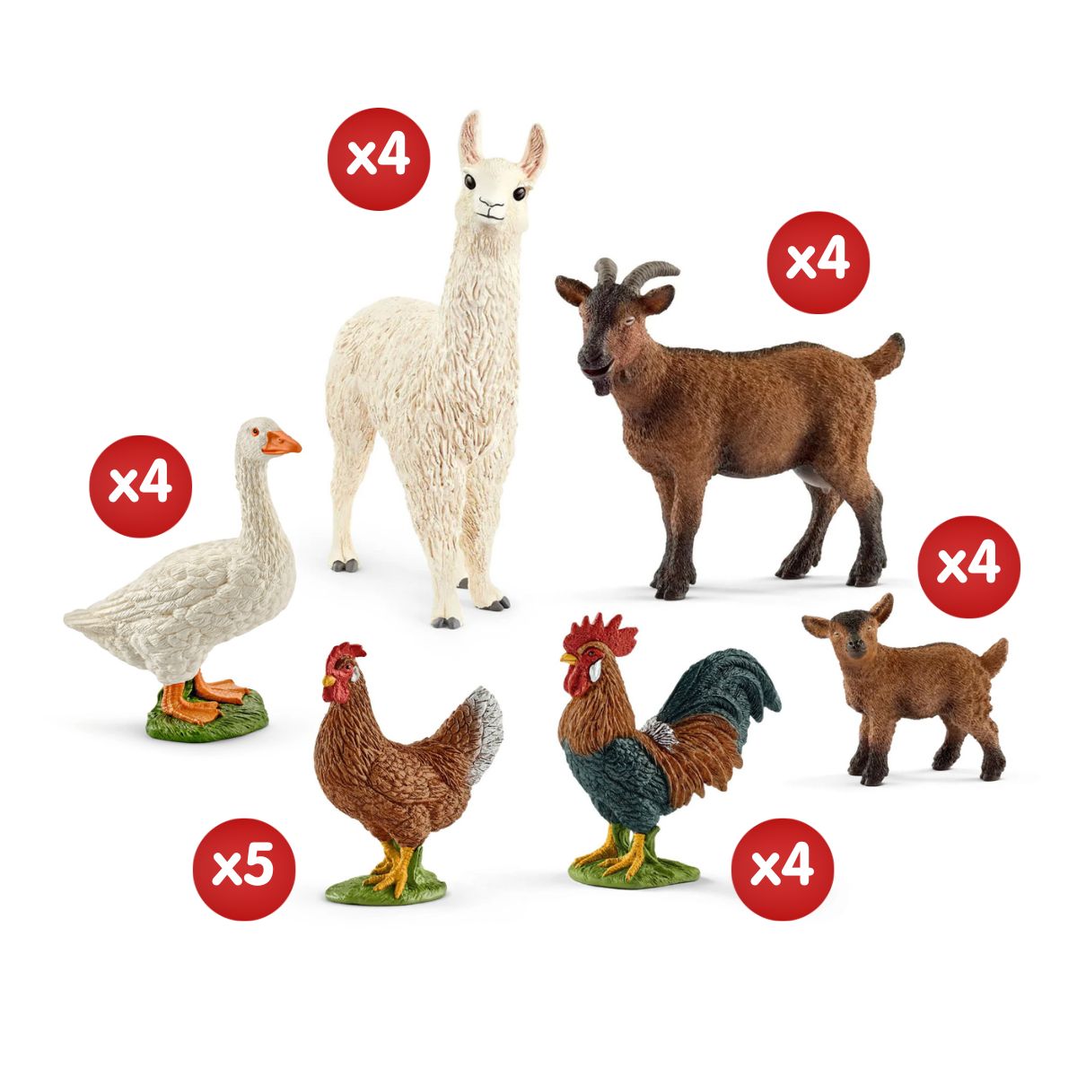 25-Piece Farm World Bulk Bundle