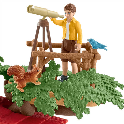 Jeux de construction - Cabane d'aventure dans les arbres Schleich 42408