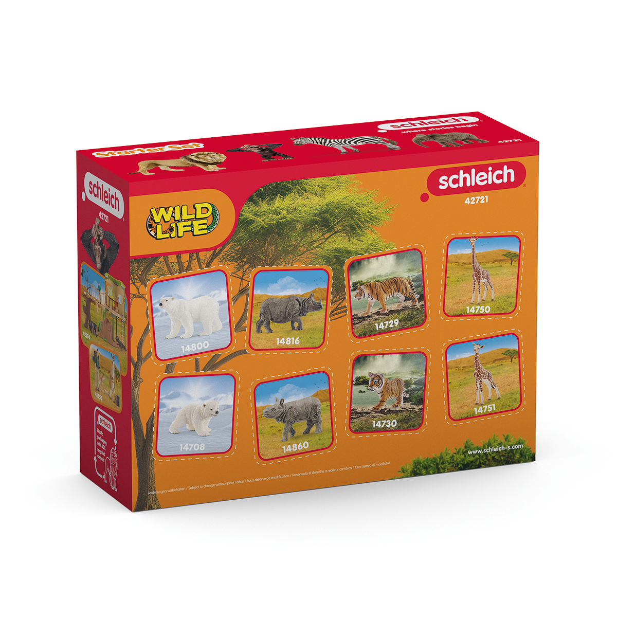 Schleich 14781 Figurine élan Mâle - Figurine Animal Sauvage Détaillée - 13 X 7 X 11 Cm - Dès 3 Ans - 13
