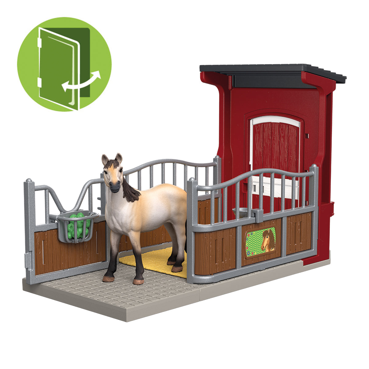 Ponybox with Mustang mare 42724 | Schleich USA Inc.