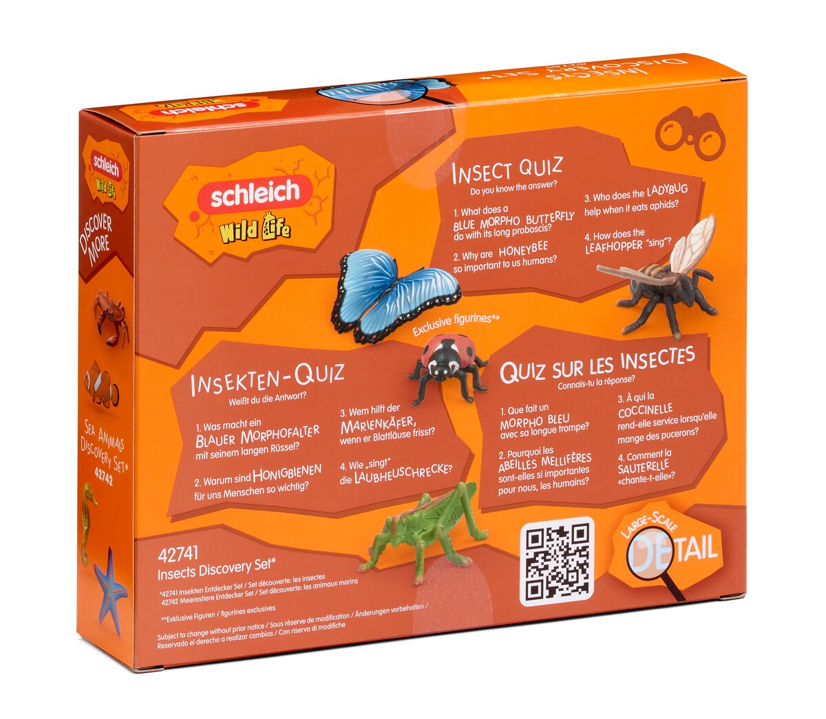 Insects discovery set 42741 WILD LIFE | schleich