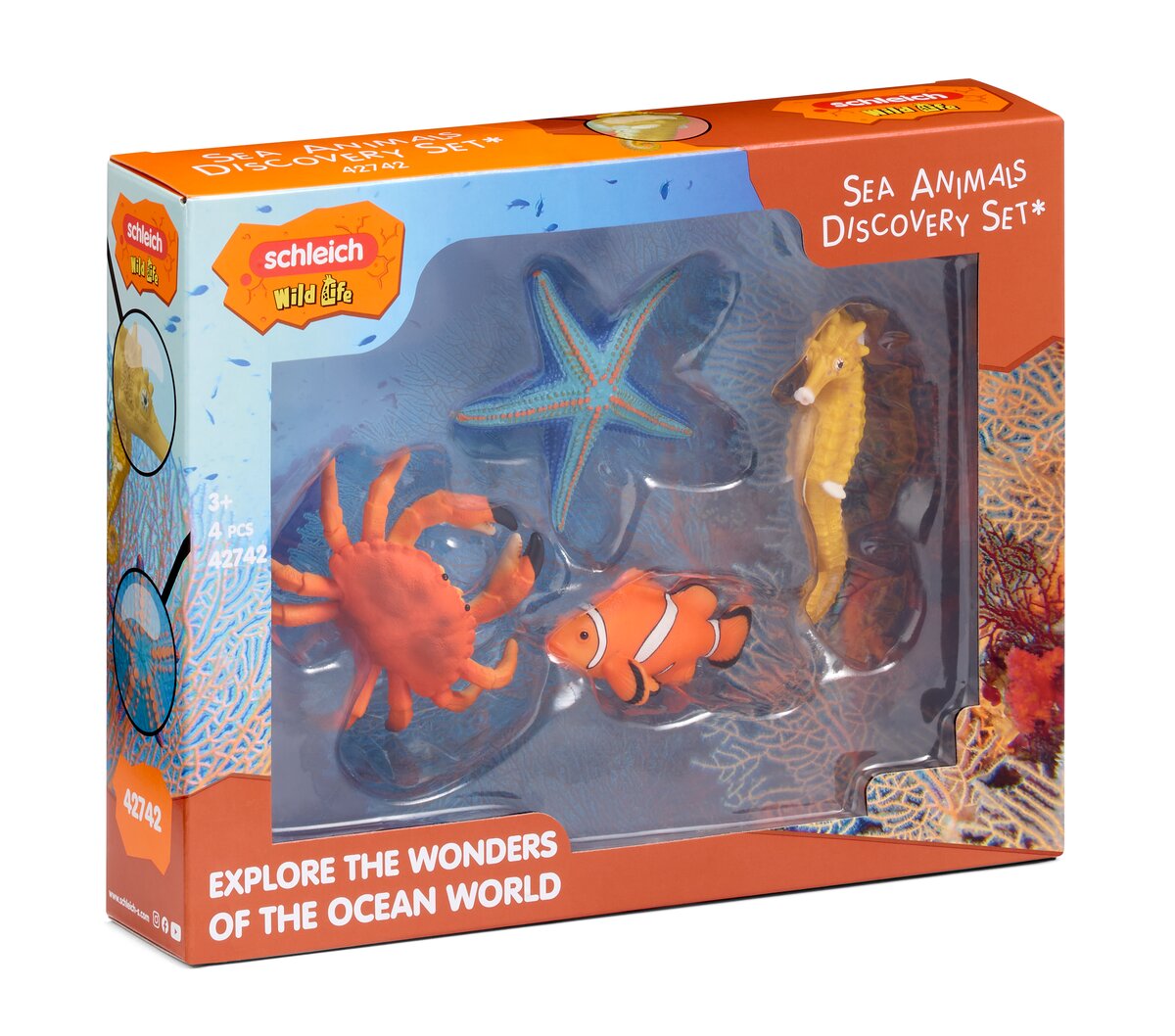 Sea animals discovery set 42742 WILD LIFE | schleich