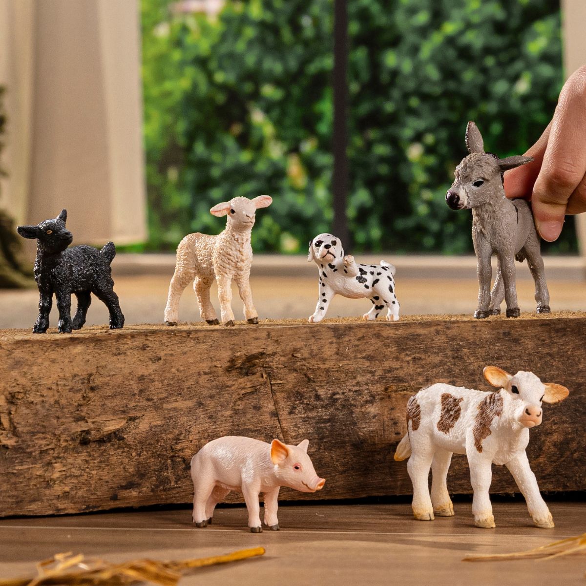 6-Piece Baby Farm Animal Bundle