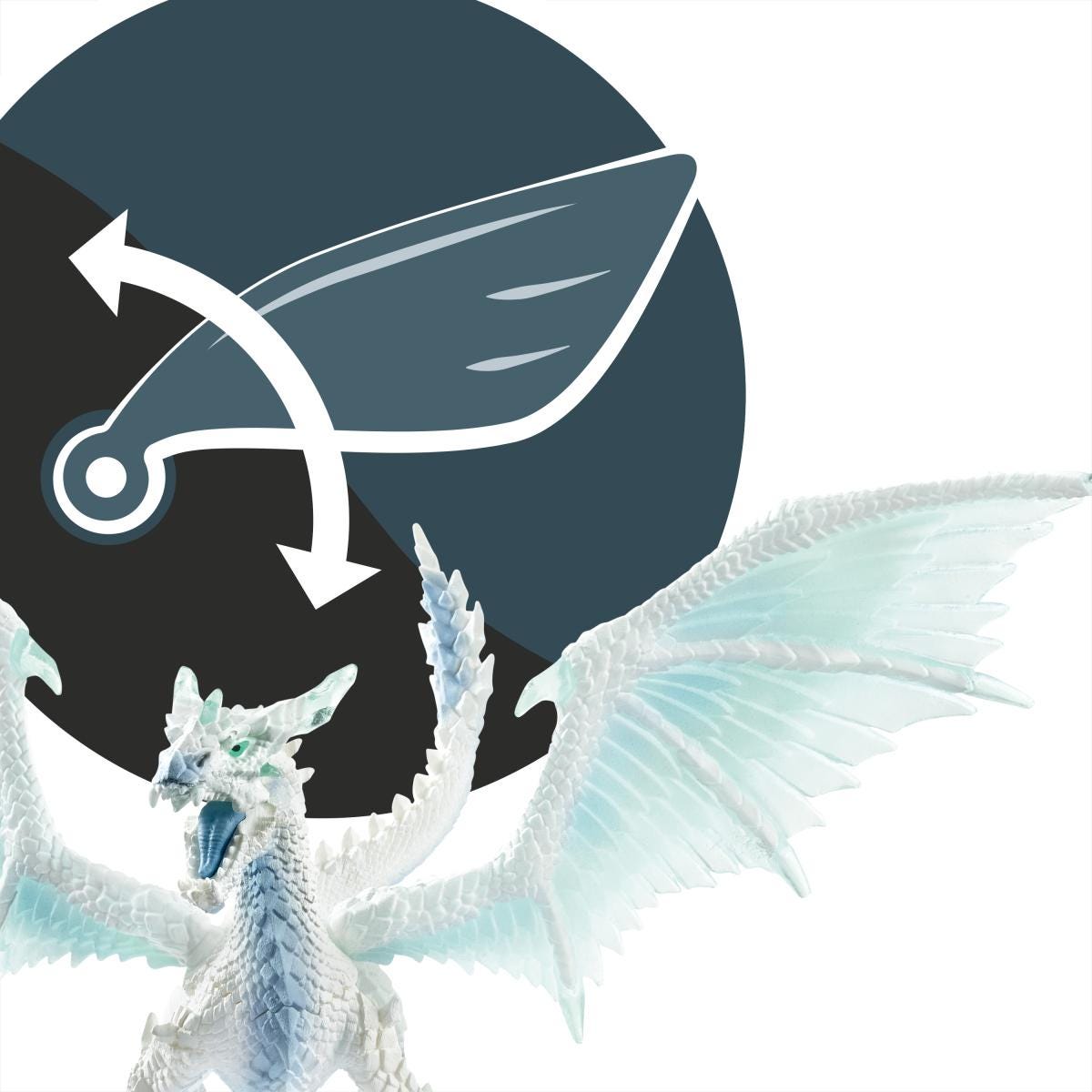 Ice dragon 70139 | Schleich USA Inc.