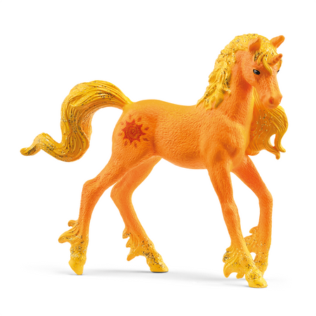 ユニコーンフィギュア オレンジ付き Collectibles Unicorn-Sunny 70796 | Schleich USA Inc.