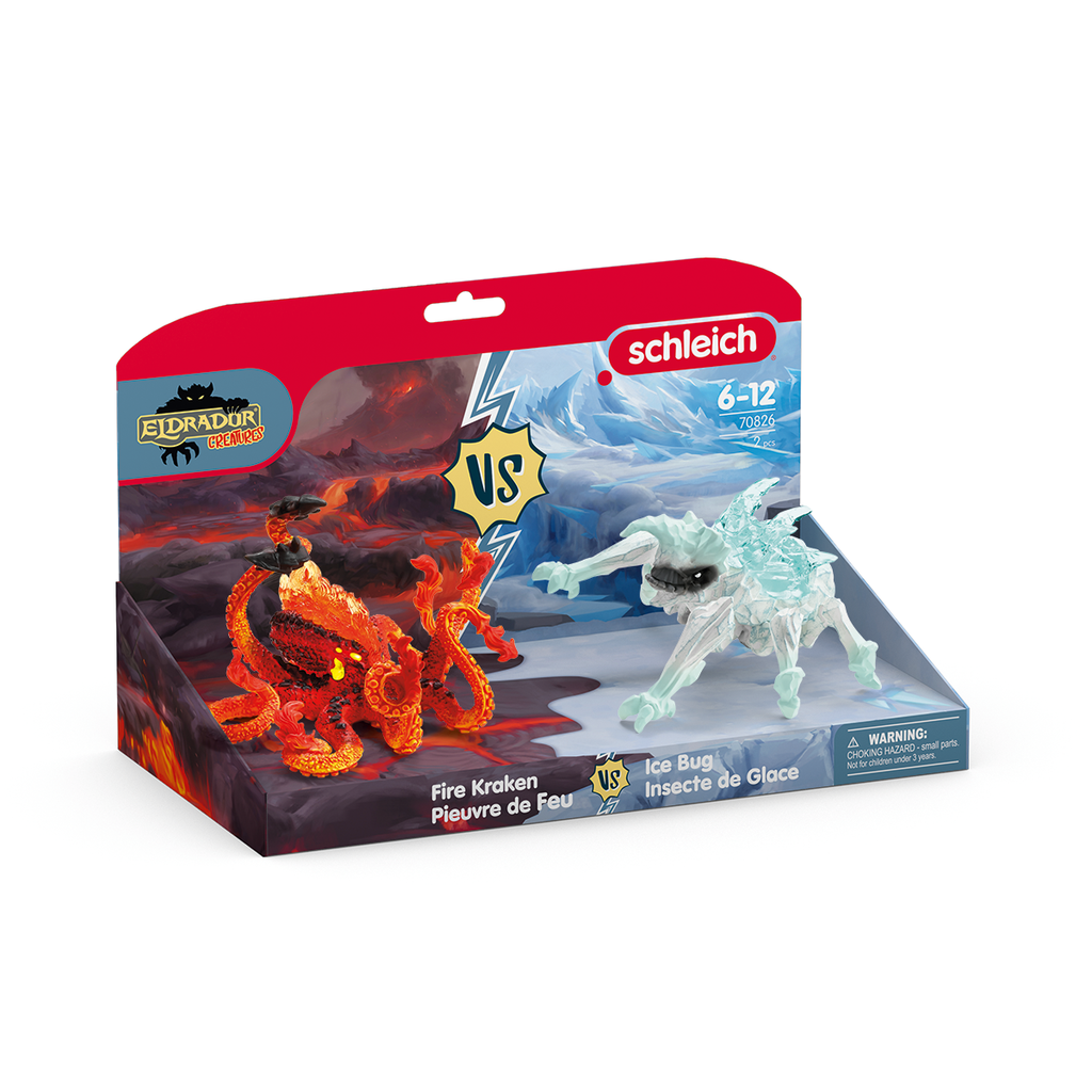 Ice Bug vs. Fire Kraken 70826 ELDRADOR® CREATURES | schleich