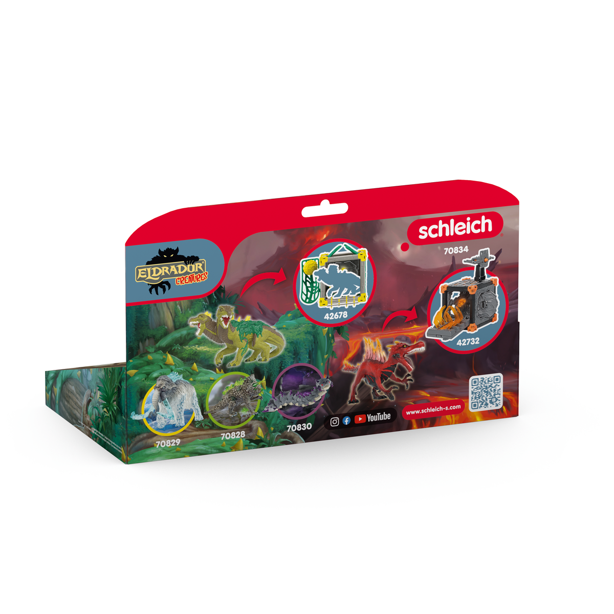Fire vs. Jungle 70834 | Schleich USA Inc. Fire vs. Jungle 70834 | Schleich USA Inc.