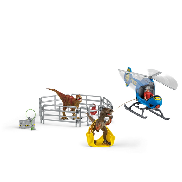 Dino Helicopter Rescue 72216 | Schleich USA Inc.