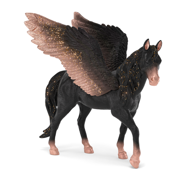 A Fantasia Black Pegasus Figurine A Fantasia Black Pegasus Figurine