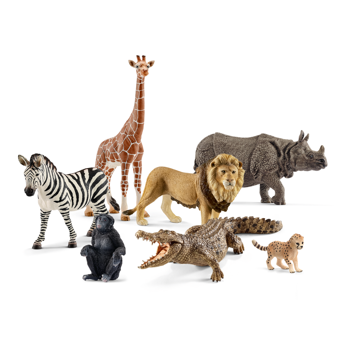 7Piece Wild Life Savannah Bundle 77587 WILD LIFE schleich