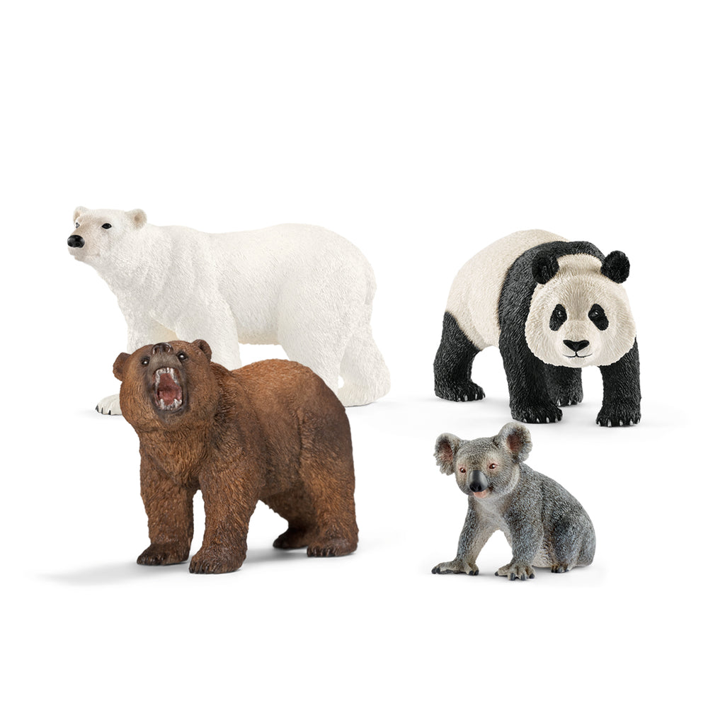 4-Piece Wild Life Bears Set 77589 WILD LIFE | schleich