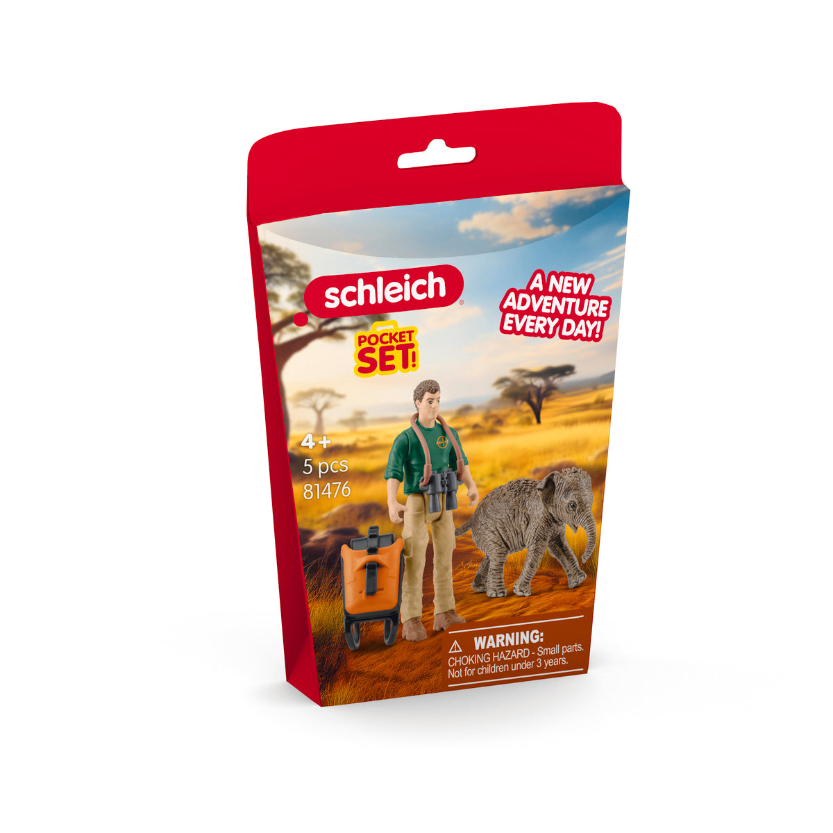 Researcher on an excursion 81476 Pocket Sets | Schleich USA Inc.