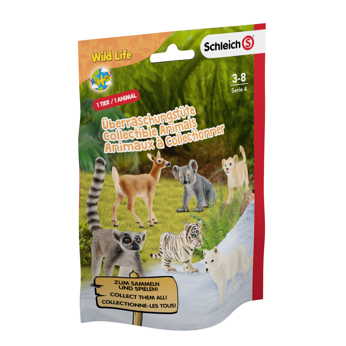 1 Piece Collectible WILD LIFE Blind Bag Series 4