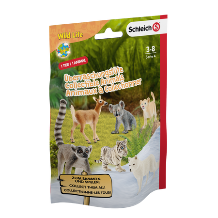 1 Piece Collectible WILD LIFE Blind Bag Series 4 87974 | Schleich