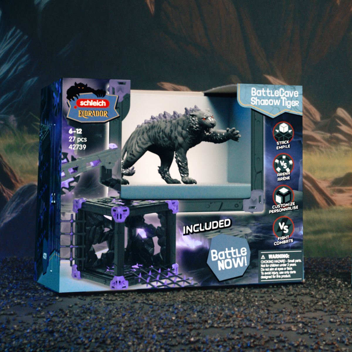 BattleCave Shadow Tiger 42739 ELDRADOR® CREATURES | schleich