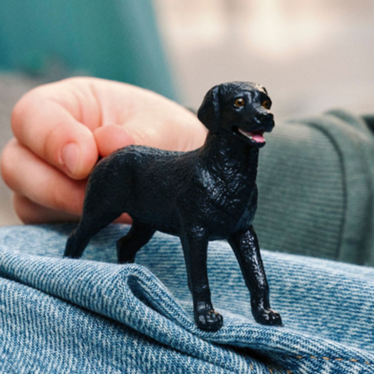 新品　 Black Labrador ラブラドール　犬　ドッグ Black Labrador Retriever female 14923 | Schleich USA Inc.