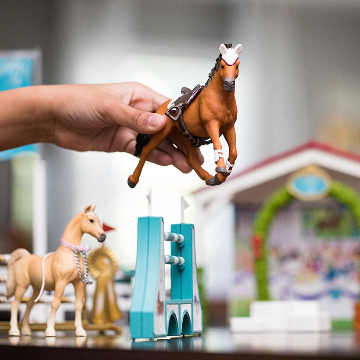 Schleich trakehner fashion mare riding tournament