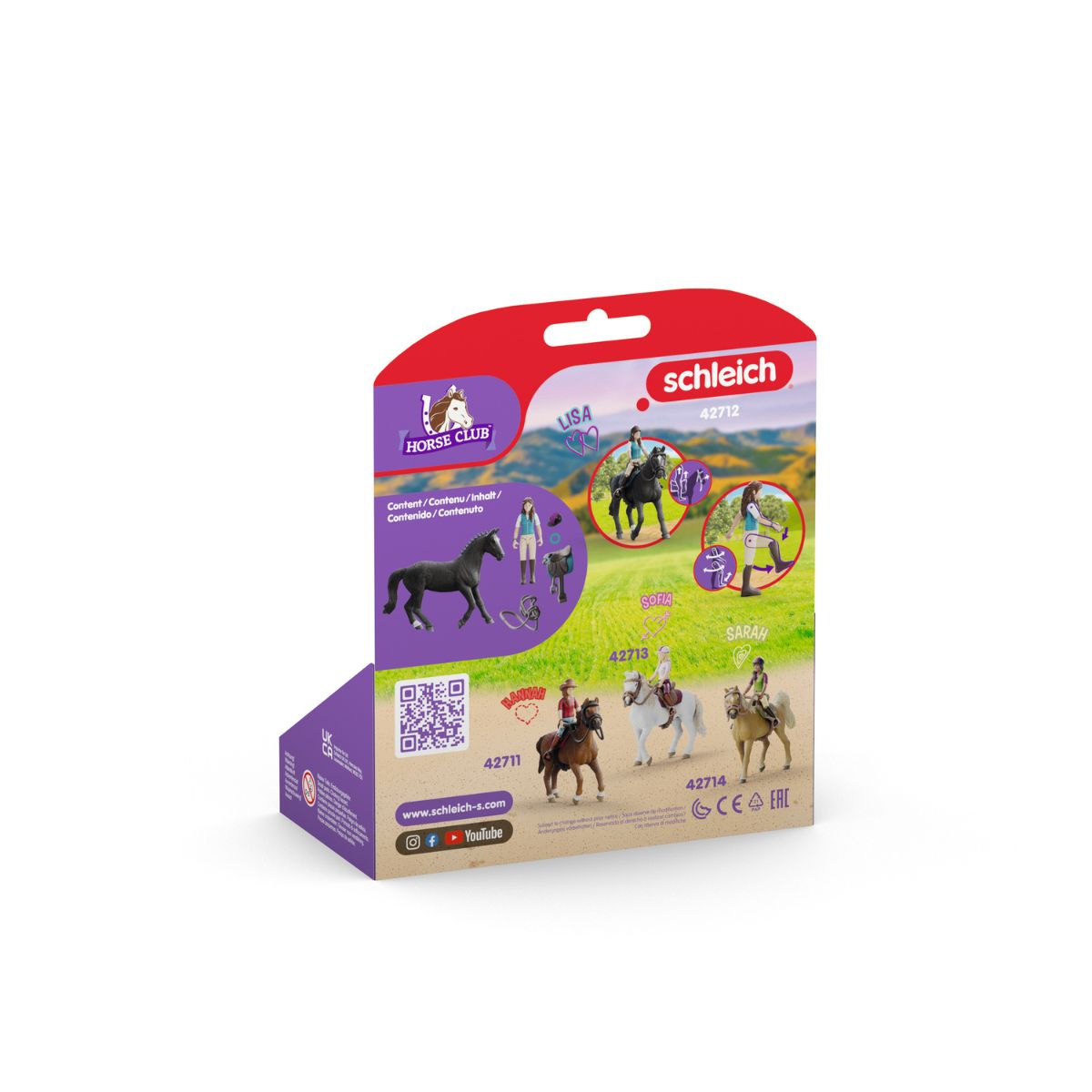 Horse Club Lisa & Storm- New Edition 42712 | Schleich USA Inc.