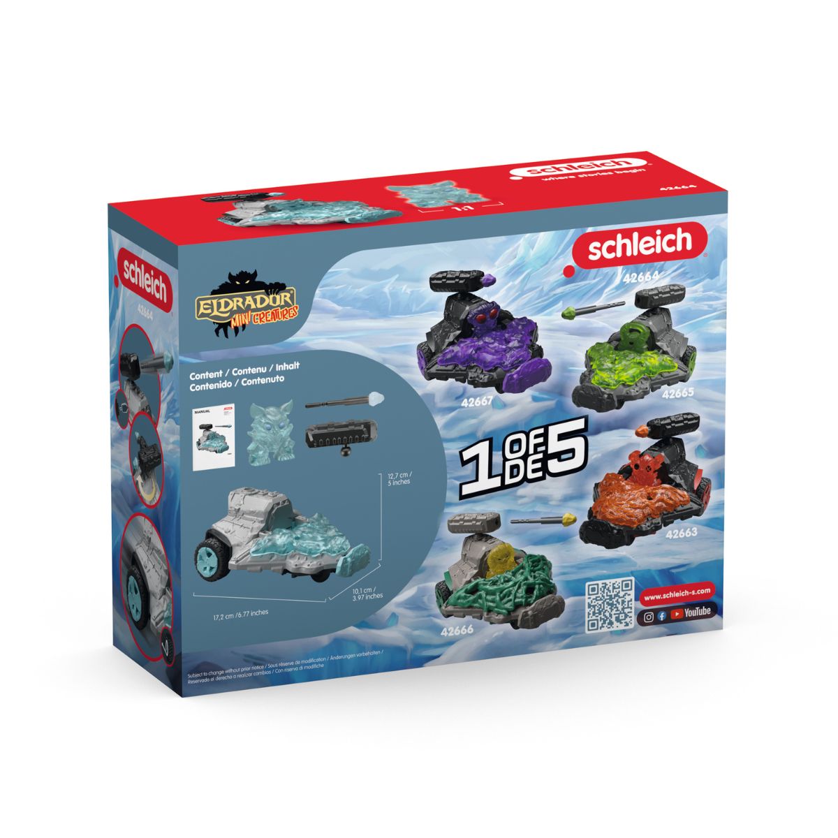 Ice Jet with Mini Creature 42664 ELDRADOR® CREATURES | schleich