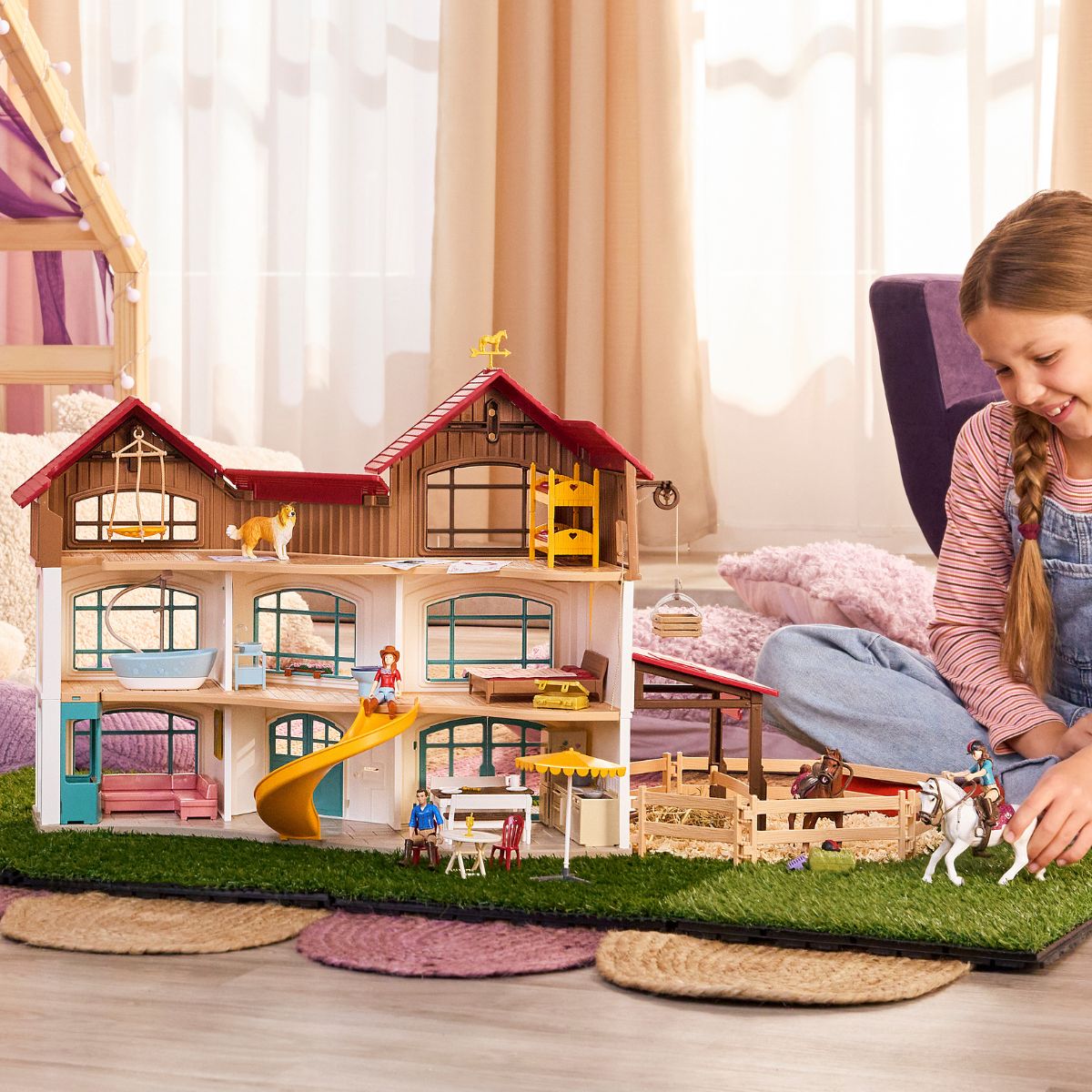 Lakeside Villa & Paddock 42785 HORSE CLUB | schleich