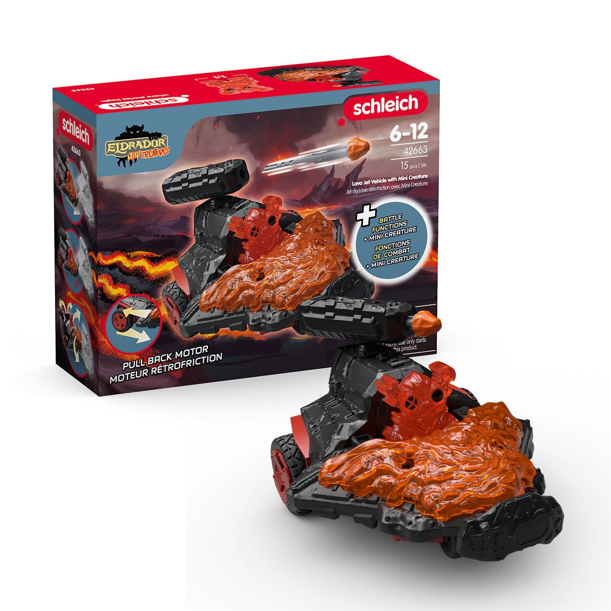 Lava Jet with Mini Creature 42663 | Schleich USA Inc.