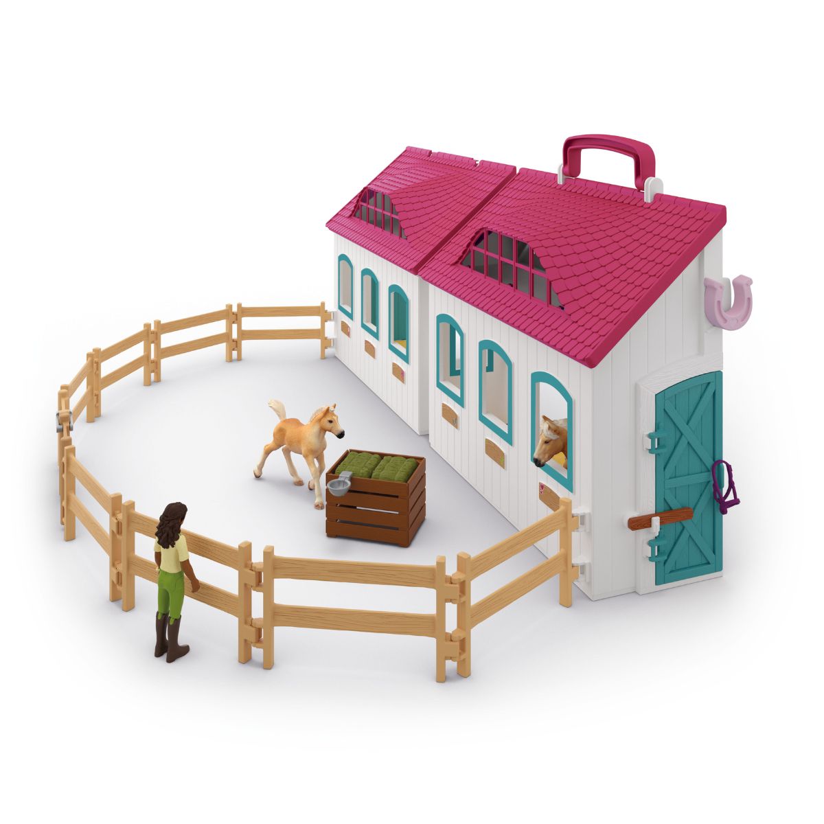 Open Stable Little Horseshoe 42703 | Schleich USA Inc.