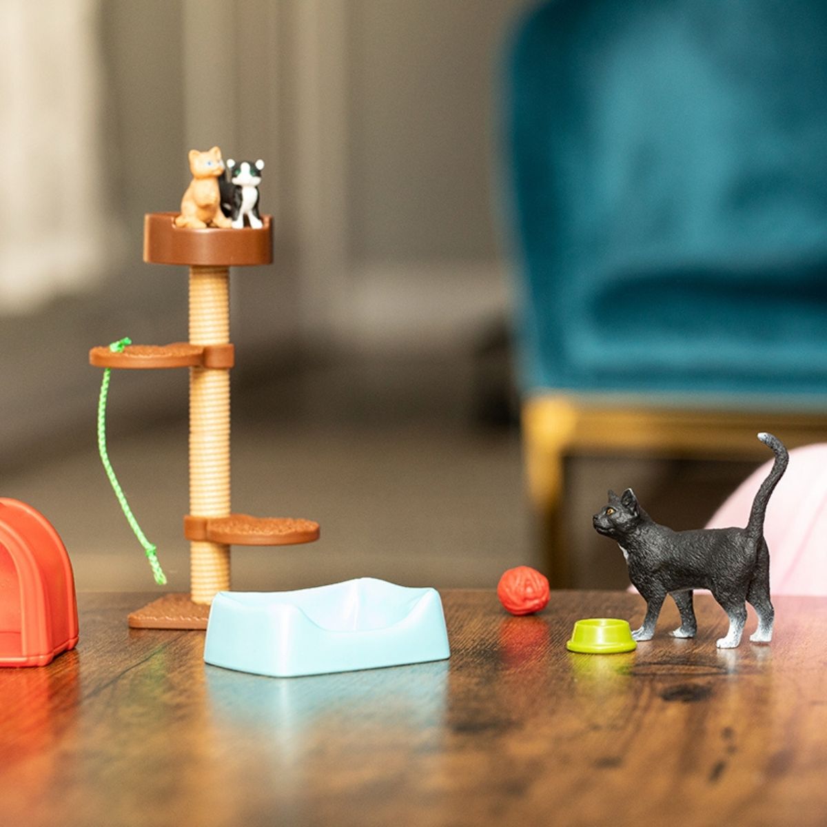 Playtime for cute cats 42501 FARM WORLD | schleich