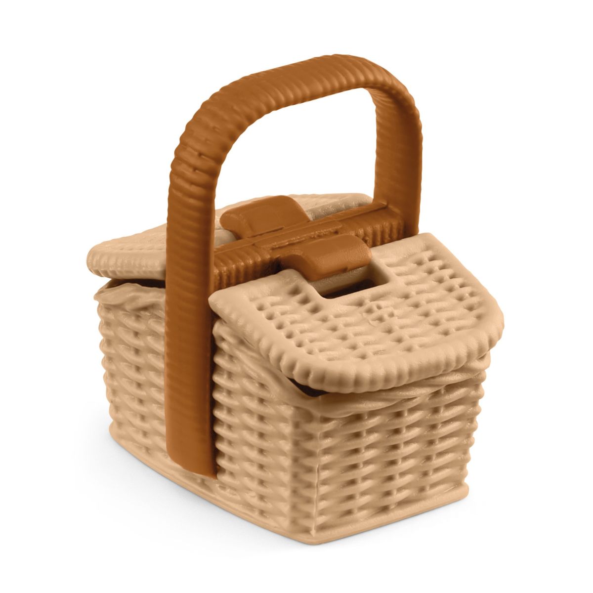 Picknickmand - beige - 21-delig Picknickmand - beige - 21-delig