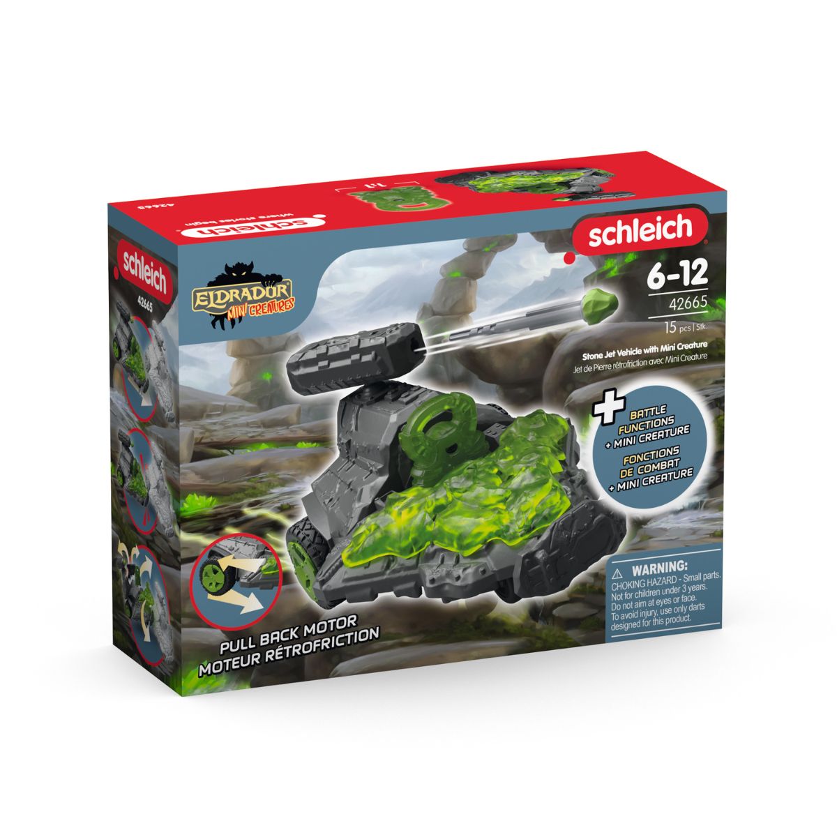 Stone Jet with Mini Creature 42665 | Schleich USA Inc.