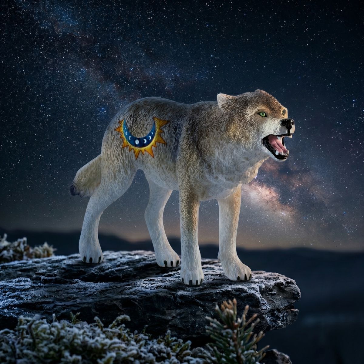 Limited-Edition Solar Eclipse Wolf