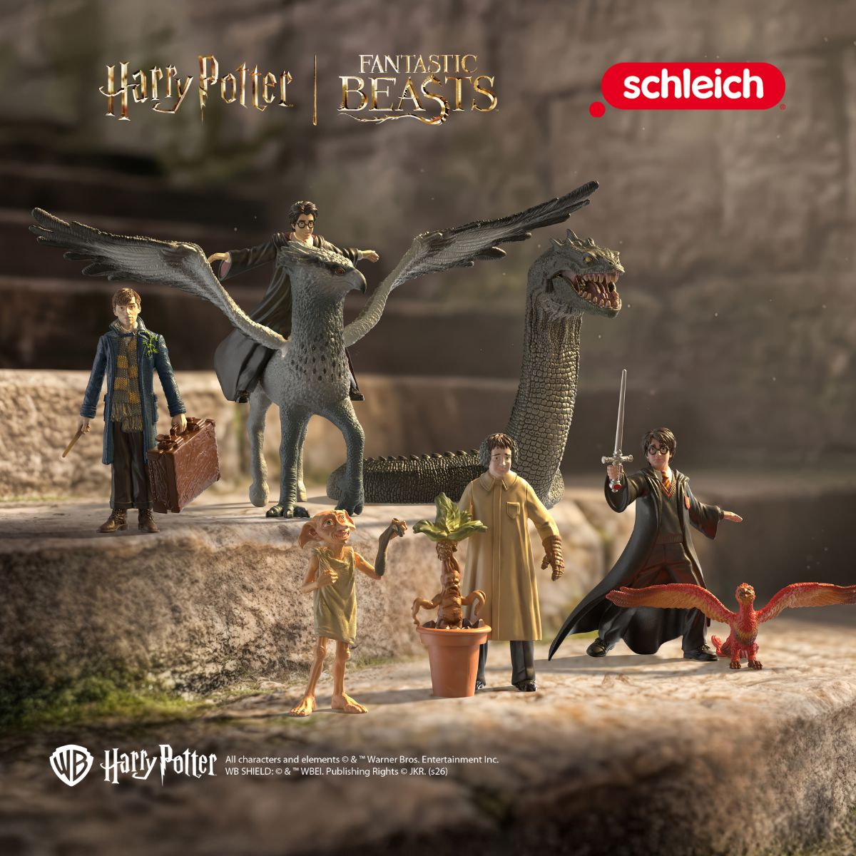 Harry & Fawkes™ with sword 14994 Harry Potter™ | schleich