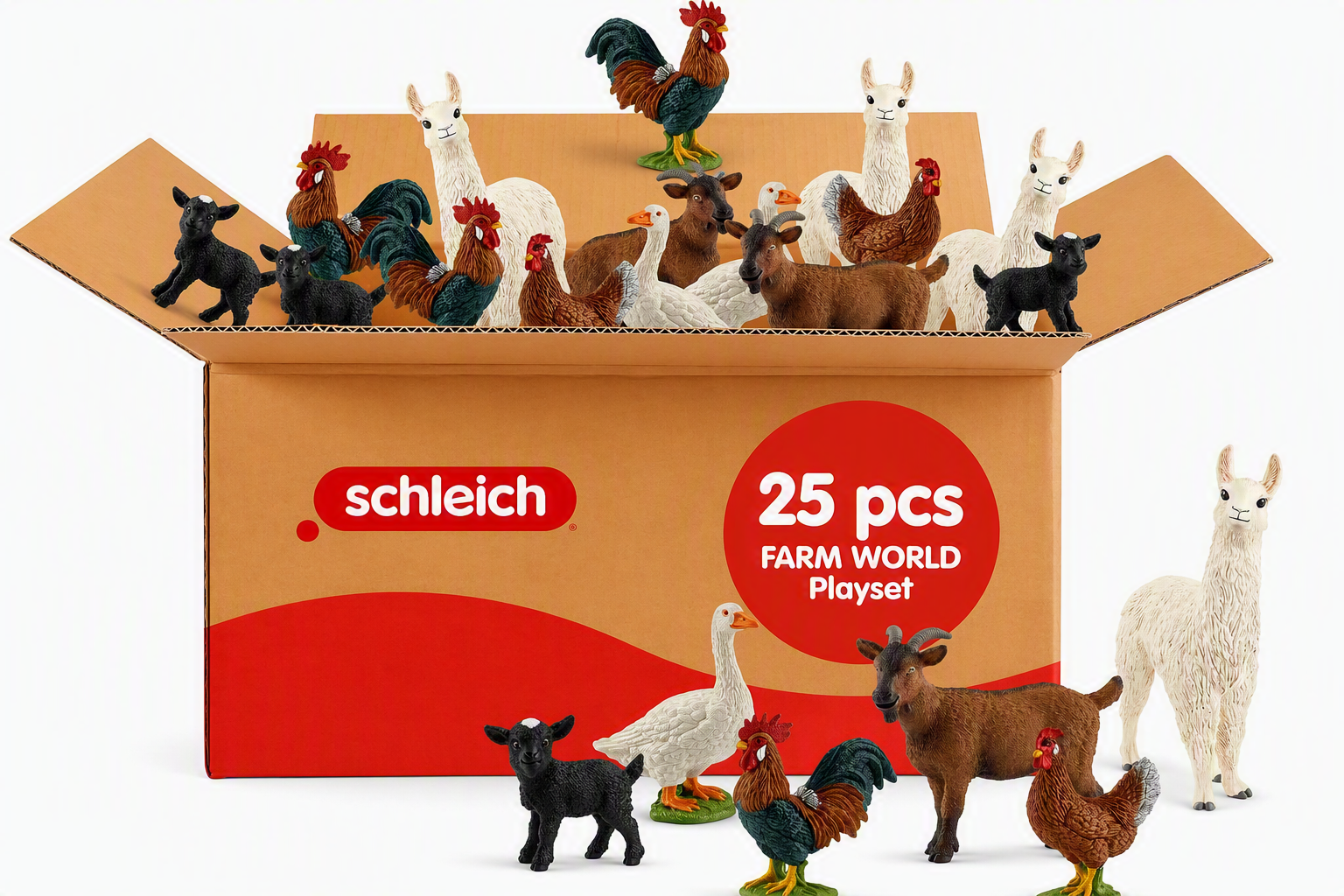 25-Piece Farm World Bulk Bundle