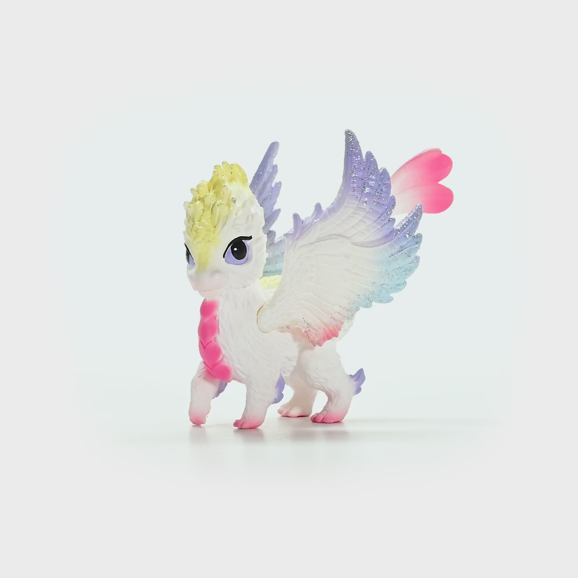babythreeドラゴンWA LONG LONG虹 Rainbowシークレット Fairy Rainbow Dragon – Treehouse Toys