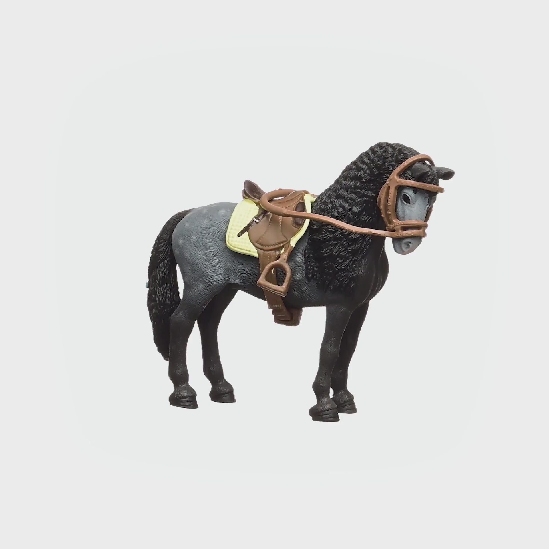 Pura Raza Española Mare with saddle and bridle 42708 HORSE Pura Raza Española Mare with saddle and bridle 42708 HORSE