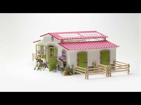 Riding centre with rider and horses 42344 | Schleich USA Inc.