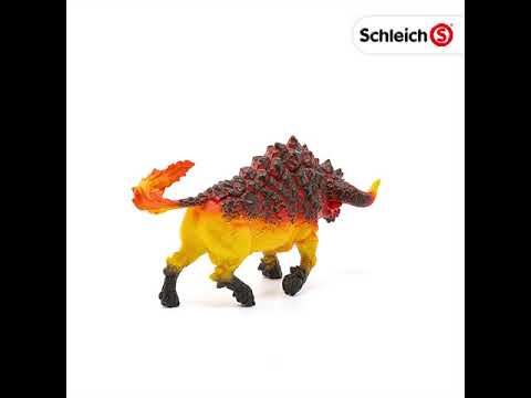 Schleich 42493 Toro Di Fuoco - Eldrador - Figura Fantasy Collezionabile