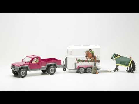 Schleich horse pick up sales truck