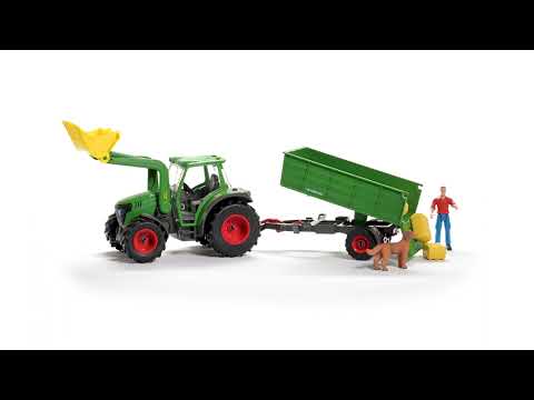 Tractor with Trailer 42608 FARM WORLD | schleich