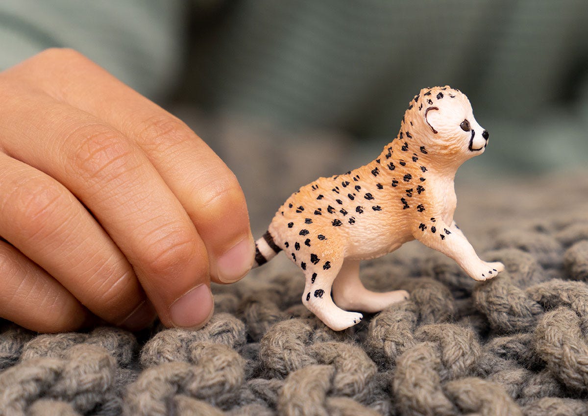 Schleich cheetah best sale cub