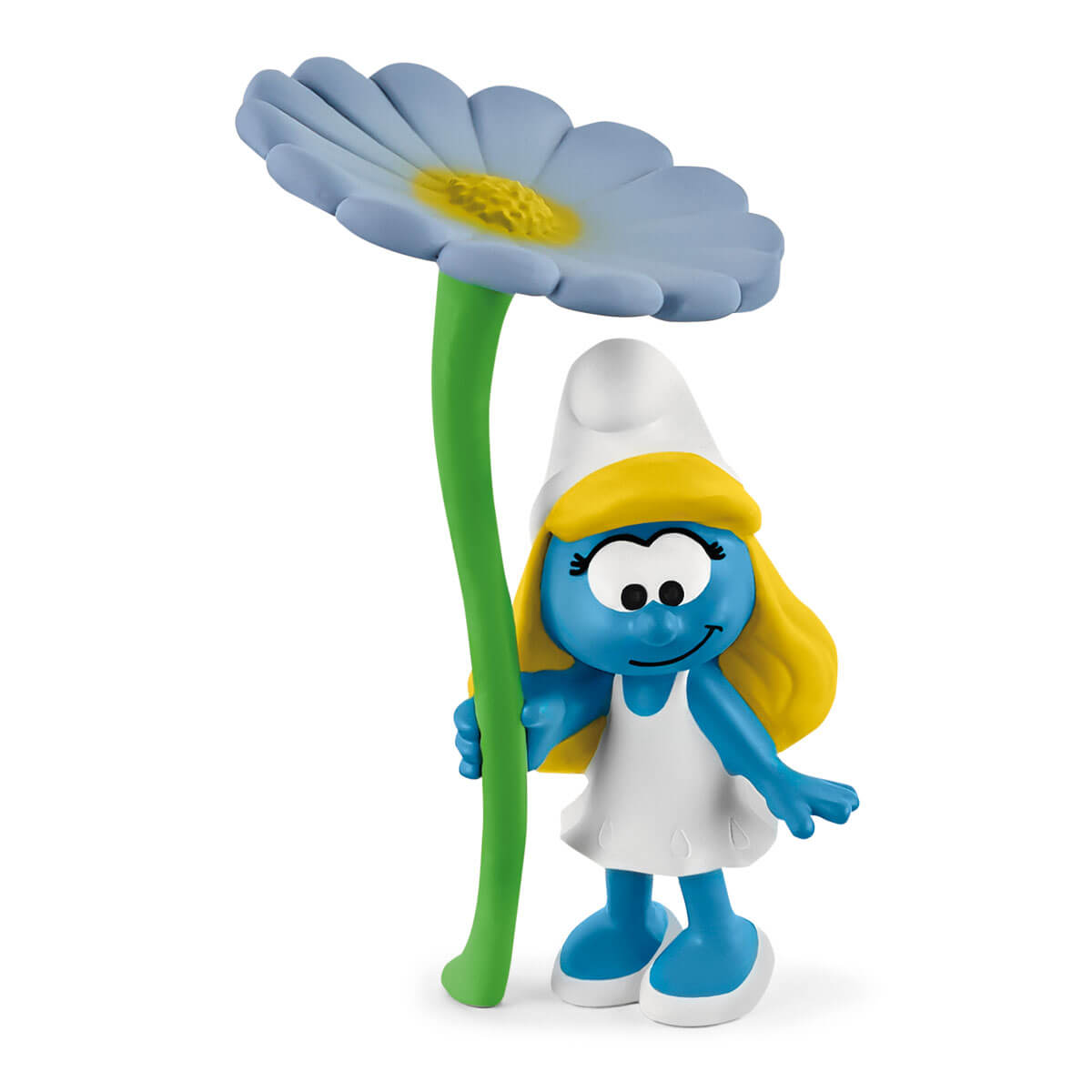 Smurfette with flower