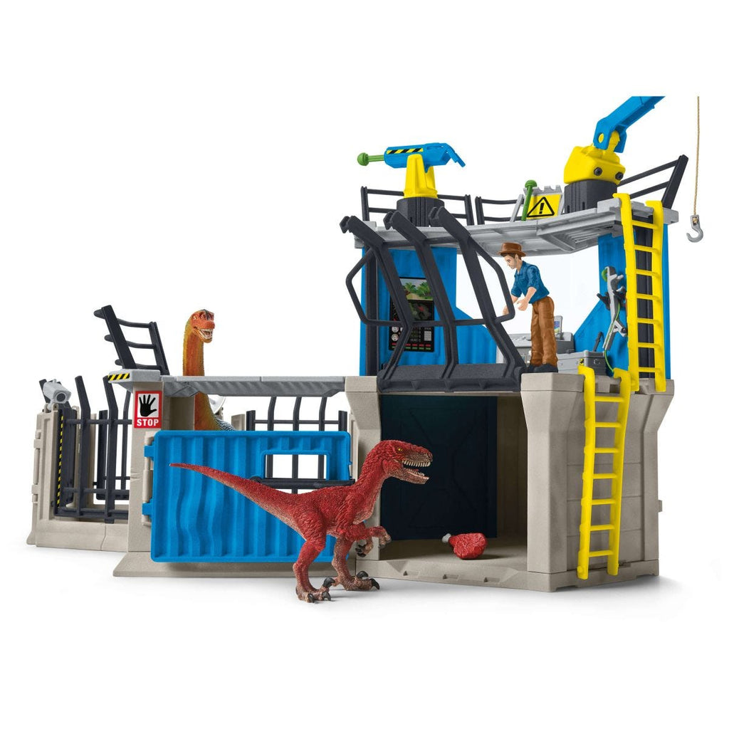 Schleich Dinosaur Research Station Set