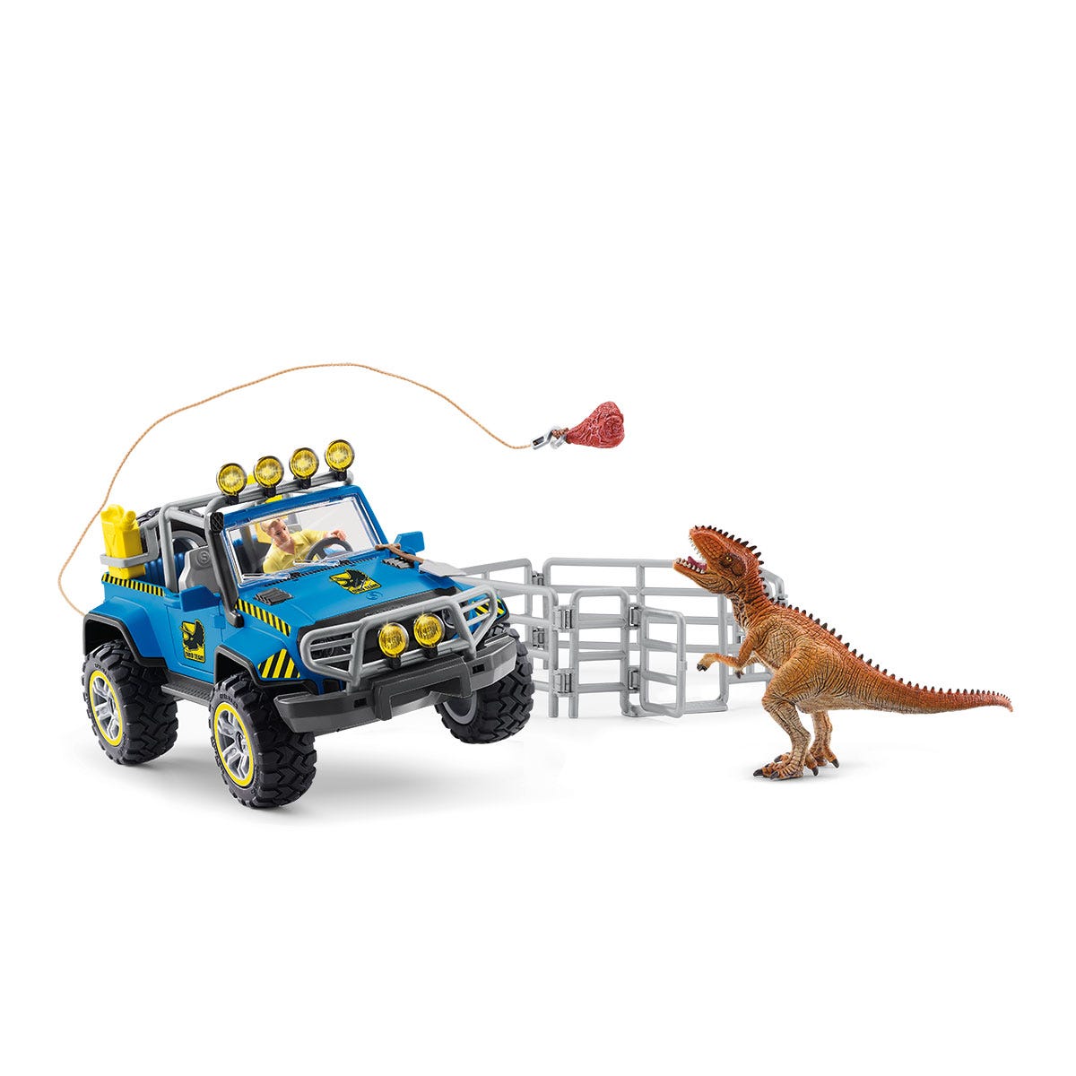 Off-road vehicle with dino outpost