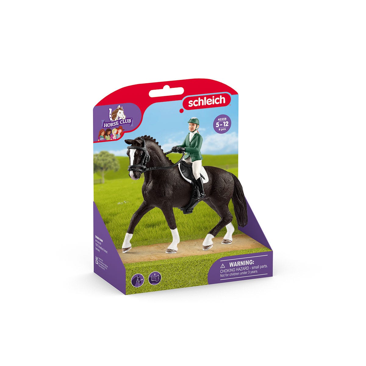 Showjumper with horse