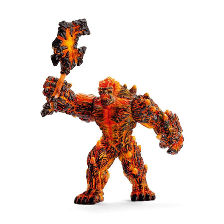 シュライヒ Schleich 石の怪人 溶岩モンスター ゴーレム Lava golem with weapon 42447 | Schleich USA Inc.