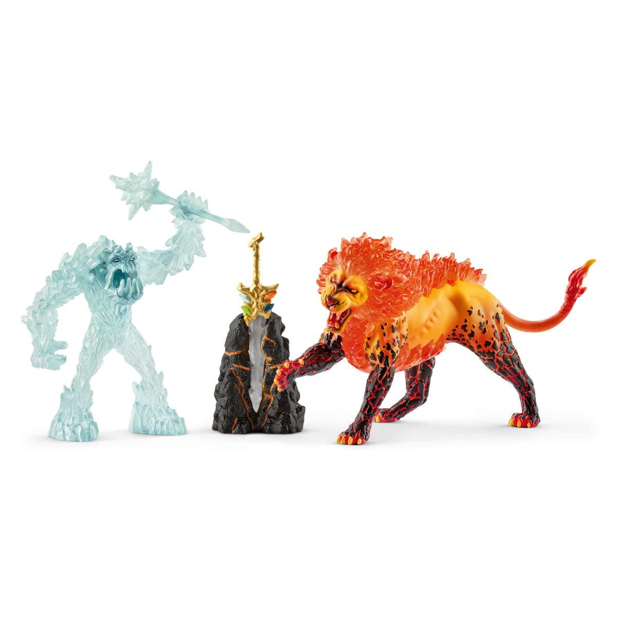 Battle for the Superweapon - Frost Monster vs. Fire Lion