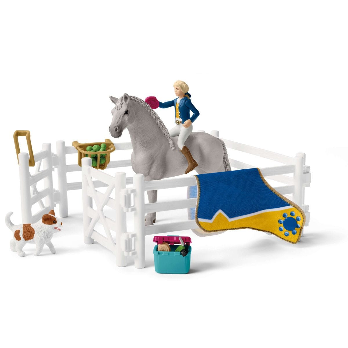 Schleich north america big horse show with riders outlet & horses playset